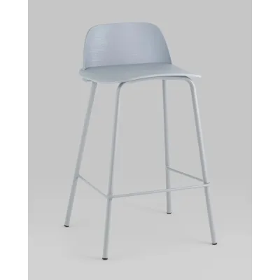 Полубарный стул Стул Груп Mist серо-голубой 8063T 65 blue 107