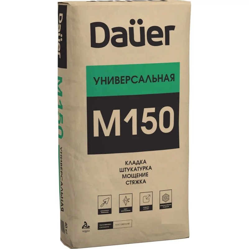 Универсальная сухая смесь Dauer м-150 30 кг 32734