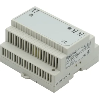 Блок питания INNOCONT -10 +50С, IP20, вход: 220VAC, 1.6А, выход: 100W, 24VDC, 4.2A, типы защиты: КЗ, перегрузка, перенапряжение SB-D-100-24