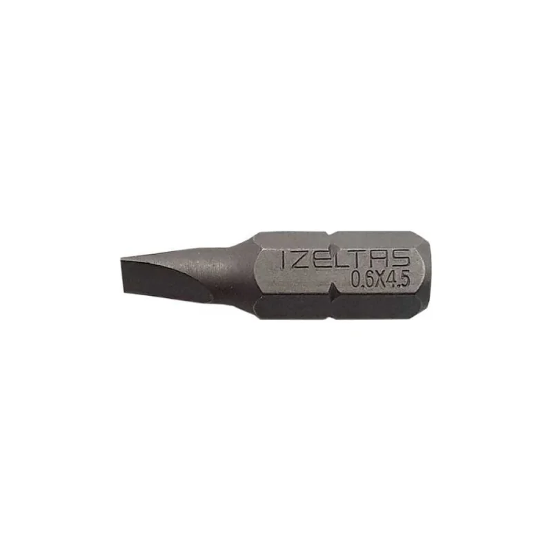 Бита 1/4", SL 4.5x0.6x25 мм IZELTAS 4810200645