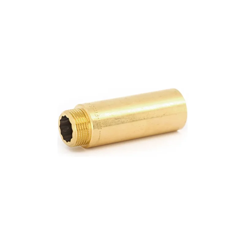 Удлинитель Uni-Fitt НВ 20 мм х 1/2", латунный 657G2020