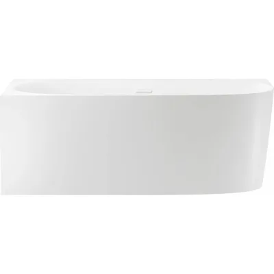 Акриловая ванна пристенная Wellsee Belle Spa 2.0, 160x75 см, цвет глянцевый белый 235802000