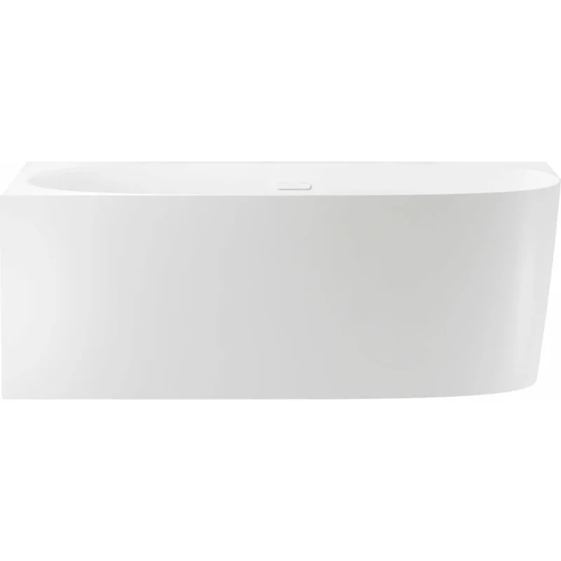 Акриловая ванна пристенная Wellsee Belle Spa 2.0, 160x75 см, цвет глянцевый белый 235802000