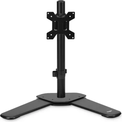 Кронштейн для мониторов ЖК BURO M071 черный, 15"-32", 8 кг, крепление к столешнице, поворот и наклон 1174944