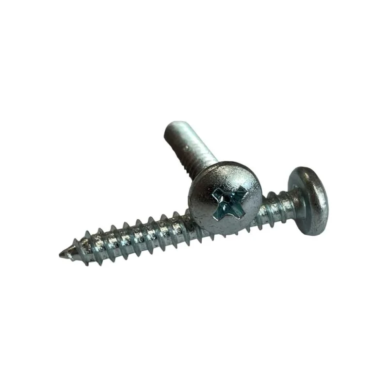 Саморез с полукруглой головкой ZAMETAL 5,5x90 мм, крест шлиц, DIN 7981, цинк, 100 шт. ZA100312