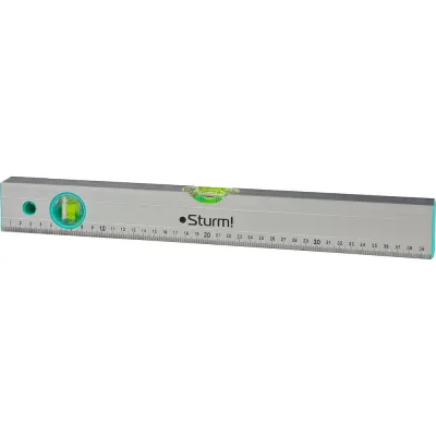 Уровень строительный Sturm, 400 мм, 2 глазка, точность 1 мм/м 2015-07-0400SP