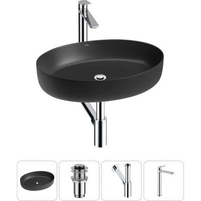 Набор Wellsee 4 в 1 Belle Spa 3.0 накладная раковина 55x41 см 20212683R