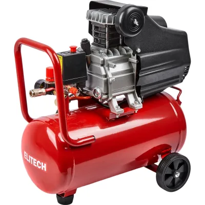 Компрессор коаксиальный масляный Elitech ДМ КМ 200-24 205959