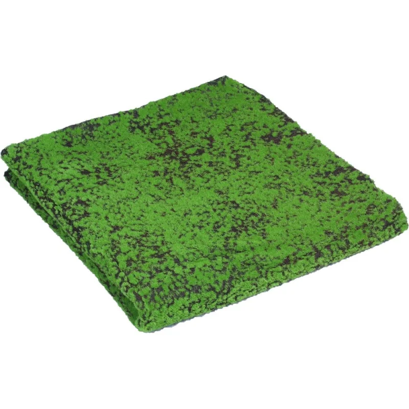 Декоративный искусственный мох Greengo 1х1 м, зеленый на черном 5203157