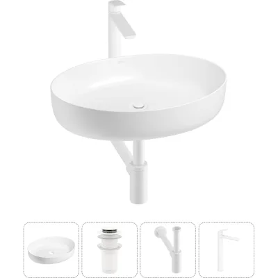 Набор Wellsee 4 в 1 Belle Spa 3.0 накладная раковина 55x41 см 20212672R