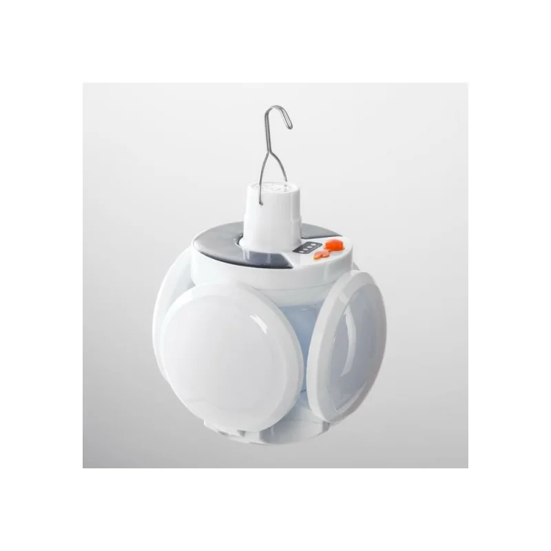 Кемпинговый фонарь СИМАЛЕНД 30 Вт, 2200 mAh, от солнечной батареи, от USB 11x13.5 см 5926373
