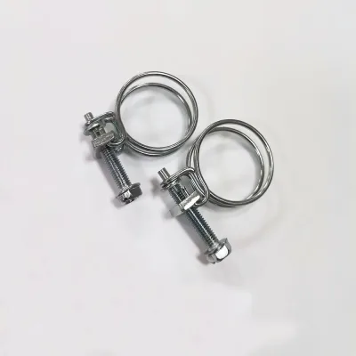Двойной хомут Boutte стальная нить, 22-25 мм, 2 шт. 0256327
