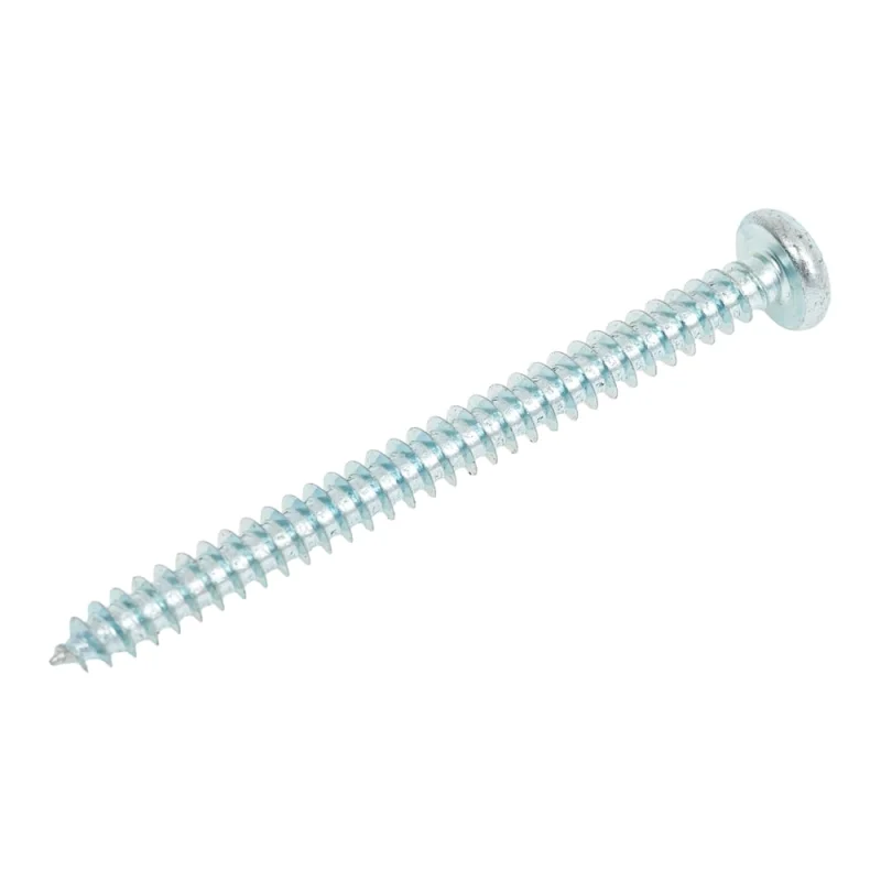Саморез ZAMETAL 4,2x50 с полукруг. гол., крест. шлиц, DIN 7981, оц., уп. 200 шт. ZA521705