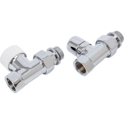 Термостатический набор для радиатора ROYAL THERMO Design прямой, хром, 1/2" НС-1460840