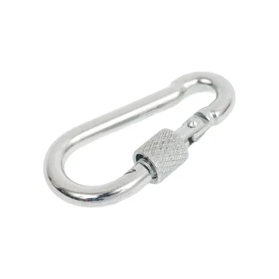 Пожарный карабин Insparion с фиксатором DIN 5299D оцинкованный, 4 мм, 1 шт. С1-00002035