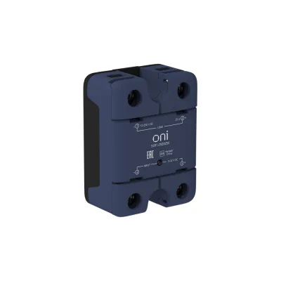 Реле твердотельное ONI SSR1 25А 3-32В DC 12-250В DC SSR1-25DD250