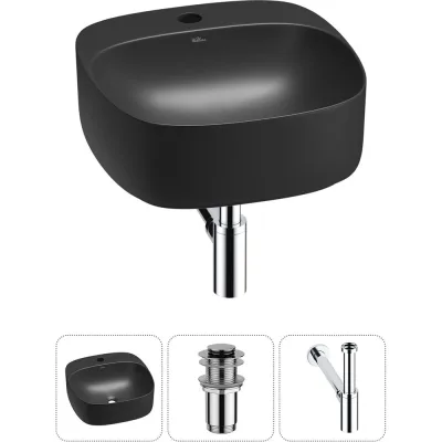 Набор Wellsee 3 в 1 Ideal накладная раковина 42x42 см 20214146R