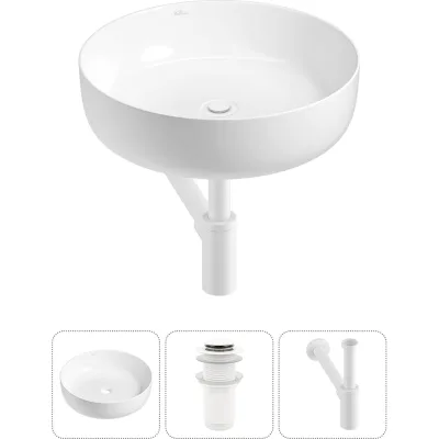 Набор Wellsee 3 в 1 Belle Spa 3.0 накладная раковина 44x44 см 20212640R