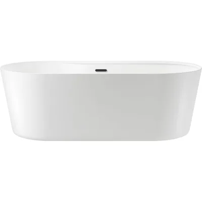 Отдельностоящая акриловая ванна Wellsee Vanille Joie 180x85 см в наборе 4 в 1 236501003
