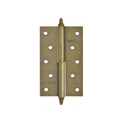 Петля НОРА-М 610-5" застар.бронза правая 125x75x2.5 5463