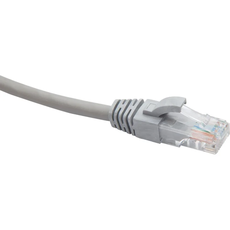 Коммутационный шнур DATAREX u/utp, категория 5e, pvc нга-ls 0,15 м, серый DR-187001