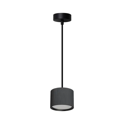 Светильник потолочный FERON Barrel HL4588 ARIA levitation 12W, 230V, GX53, черный, на подвесе 1,7 м, 51679
