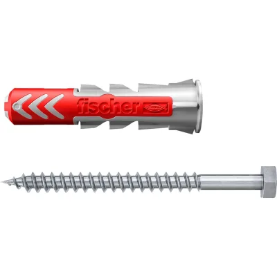 Дюбель с шурупом Fischer DUOPOWER 12X60, 10 шт 538258
