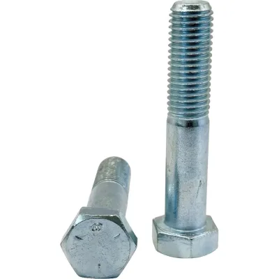 Болт DIN 931 3/4-10 UNC x 4 (102мм) Gr5 (8.8) цинк 1 шт boltnn.ru 4687207695770