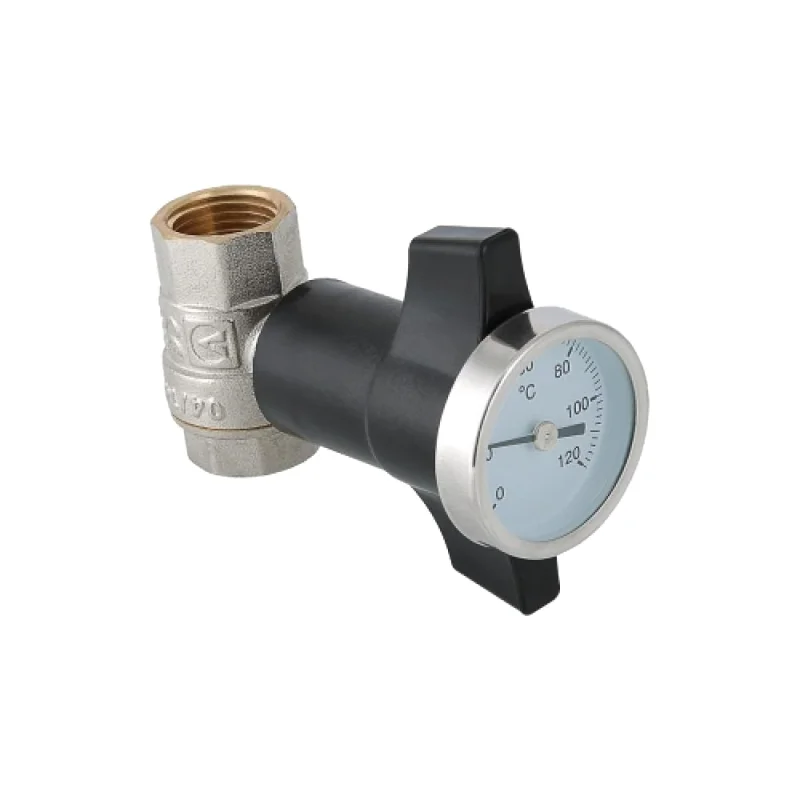 Шаровой кран Valtec c термометром 1/2" VT.808.N.04