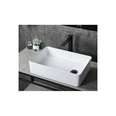 Раковина накладная Gid N1205 белая 50.5x34.5x12.5 51240