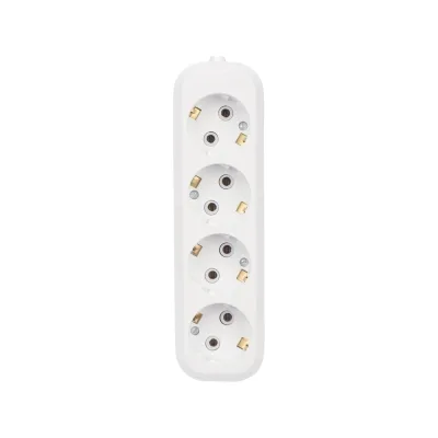 Розеточная колодка REXANT 4 гнезда c заземлением 11-8707