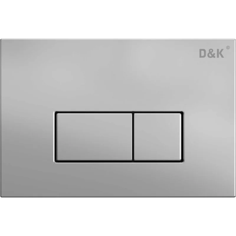 Клавиша смыва DQ Rhein арт.инсталл DI8050127, матовый хром DB1499002