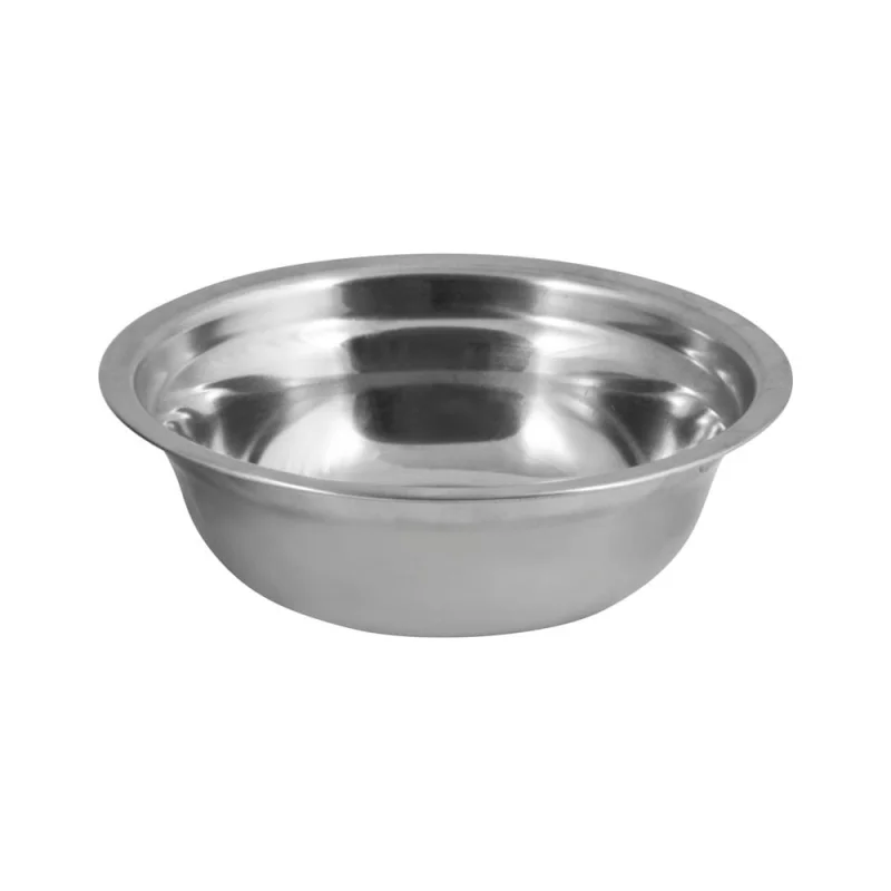 Миска Mallony Bowl-15 0.5 л, с расширенными краями, из нержавеющей стали, зеркальная полировка, д. 15 см 985890