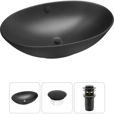 Набор Wellsee 3 в 1 Bliss накладная раковина 63x42 см 20216990R