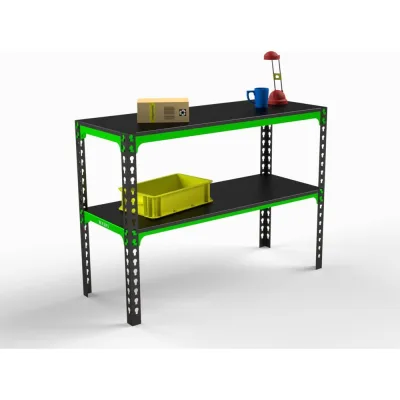 Стол-верстак 950x1700x400 (одна полка) SVPI951740