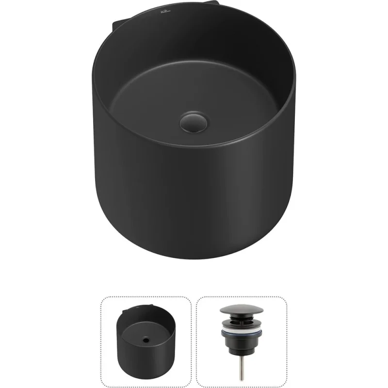 Набор Wellsee 2 в 1 M1 Limited Edition подвесная раковина 45x45 см 20213855R