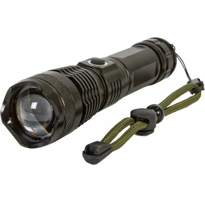 Светодиодный ручной аккумуляторный USB фонарь GLANZEN UFL-1700-X80P50 КА-00008346