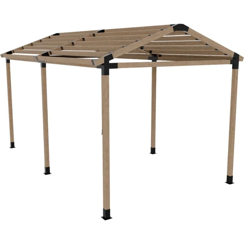 Комплект кронштейнов (опора бруса) АрсеналЪ PERGOLA двускатный 3x3м стандартный мод. AR7573DE957-06