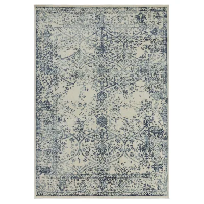 Ковер 1,65х2,3 м прямоугольный Glory 5381A cream/blue