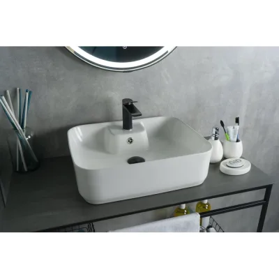 Раковина Gid N9445 накладная белая 52x41.5x15 51155