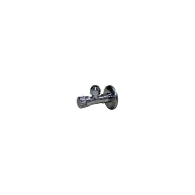 Вентиль для смесителя Altstream хромированный 1/2"х3/8" (М10) угловой c отражателем 014150201