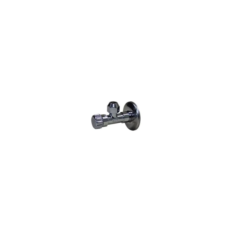 Вентиль для смесителя Altstream хромированный 1/2"х3/8" (М10) угловой c отражателем 014150201