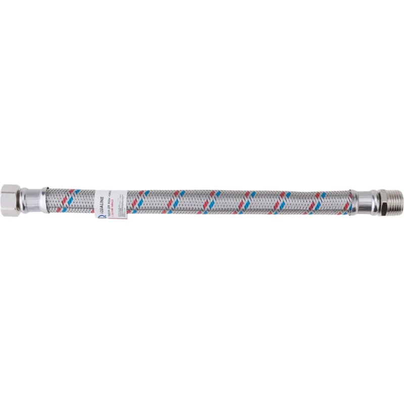 Подводка гибкая для воды Гигант 1/2 - вн-нар 1/2 - 80 см AQUALINE 04942