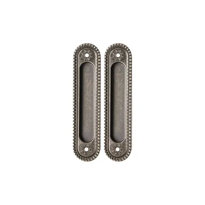 Ручка для раздвижных дверей ARMADILLO SH.CL152.010 (SH010/CL) AS-9 античное серебро 33757