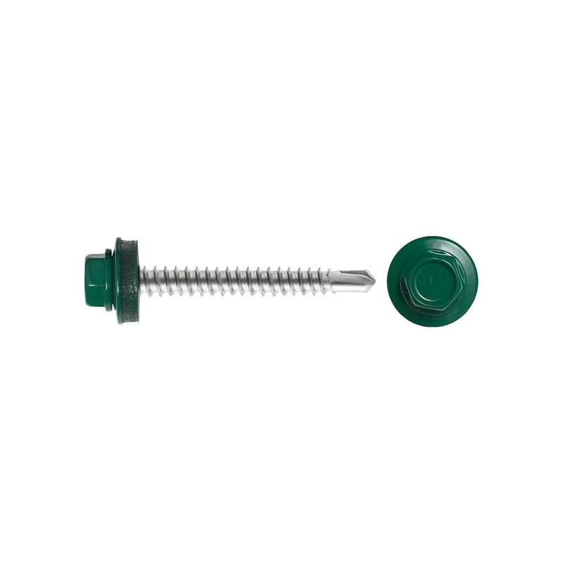 Саморез кровельный SWFS Премиум RAL-6005 ZP 5,5х19 (200шт) тов-213144