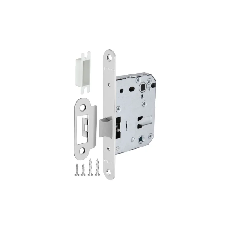 Врезная защелка FUARO PLASTP82-50 (P82-50) CP хром 36389