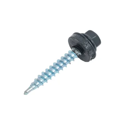 Кровельный саморез Daxmer 4,8x35 мм, RAL 7016, сверло №1, 250 шт. 00000328571