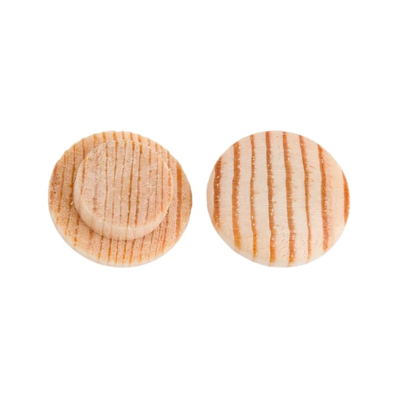 Деревянная заглушка с широкой шляпкой ЕВРОПАРТНЕР 12 мм, сосна, 10 шт. 16 1185 1