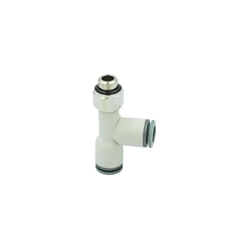 Поворотный тройник с резьбой R7442 4 мм-1/4" Camozzi SRF50-7442-0457R