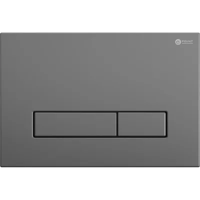 Клавиша смыва для инсталляции Point Меркурий графит PN44831GM